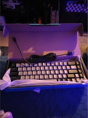 magegee Portable 60% Mechanical Gaming Keyboard RGB Backlit Blue Red Switches